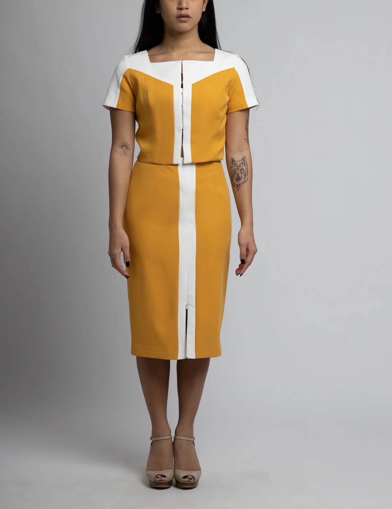 Pearl Pencil Skirt