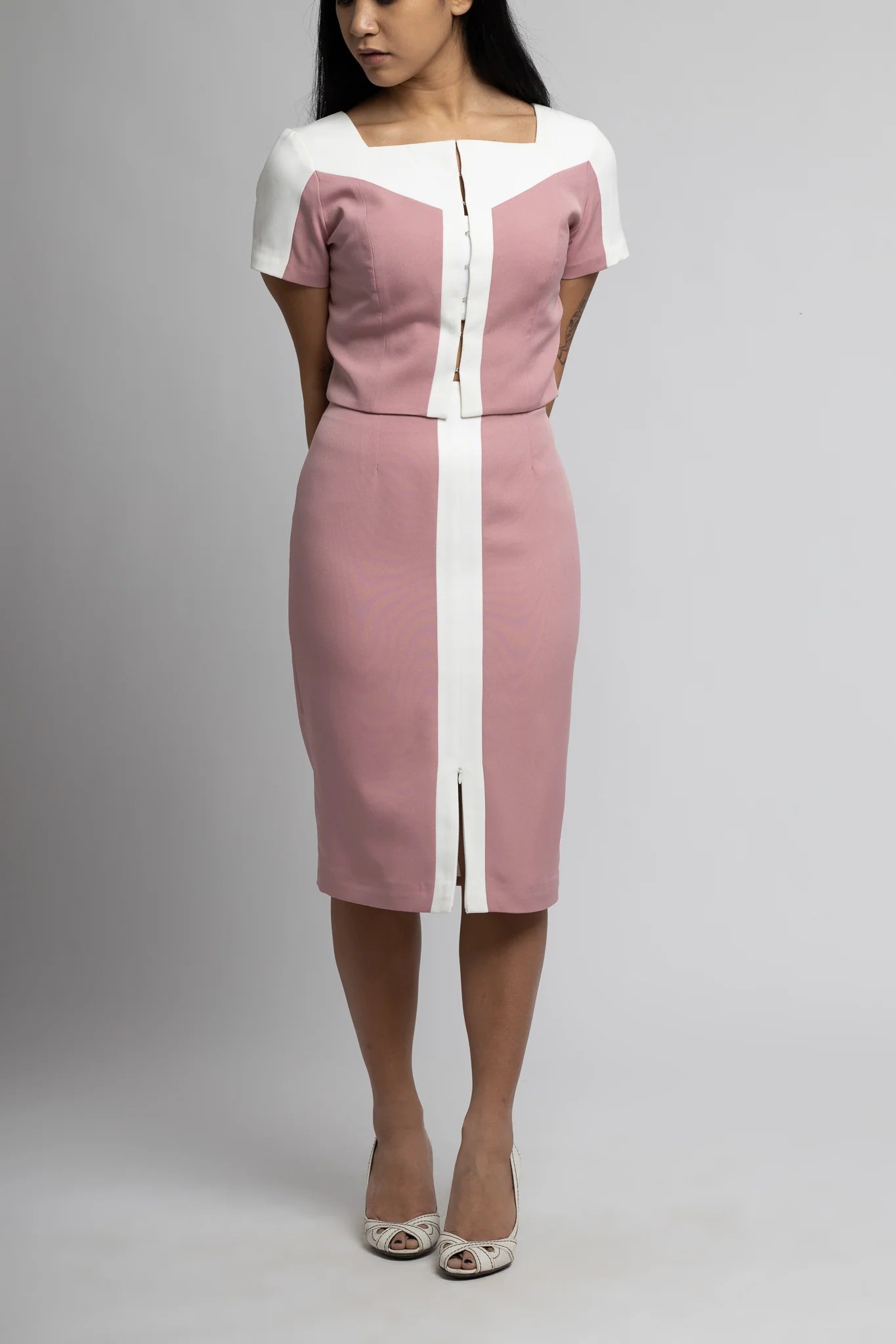 Pearl Pencil Skirt