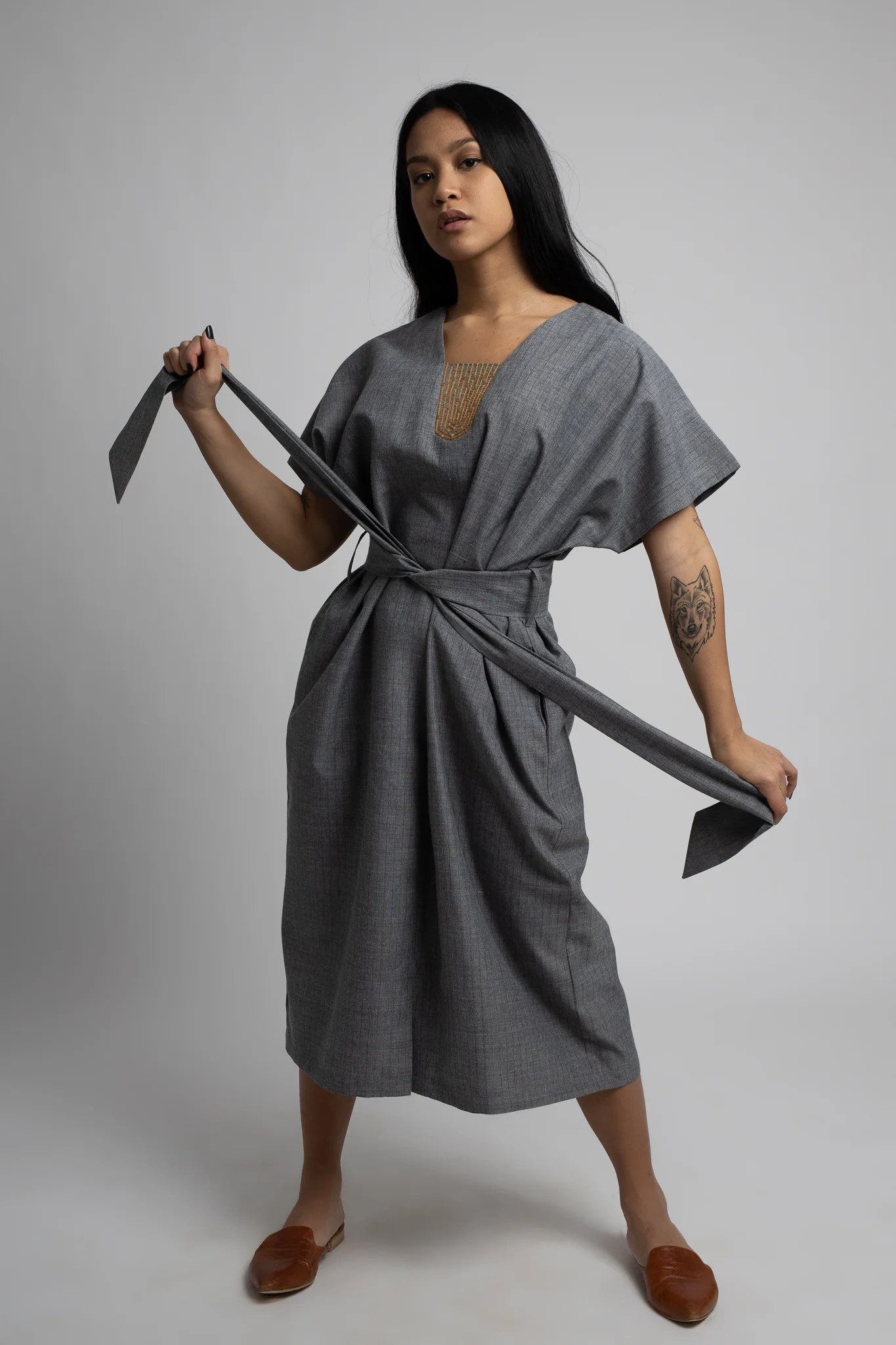 Shajara Kaftan Dress