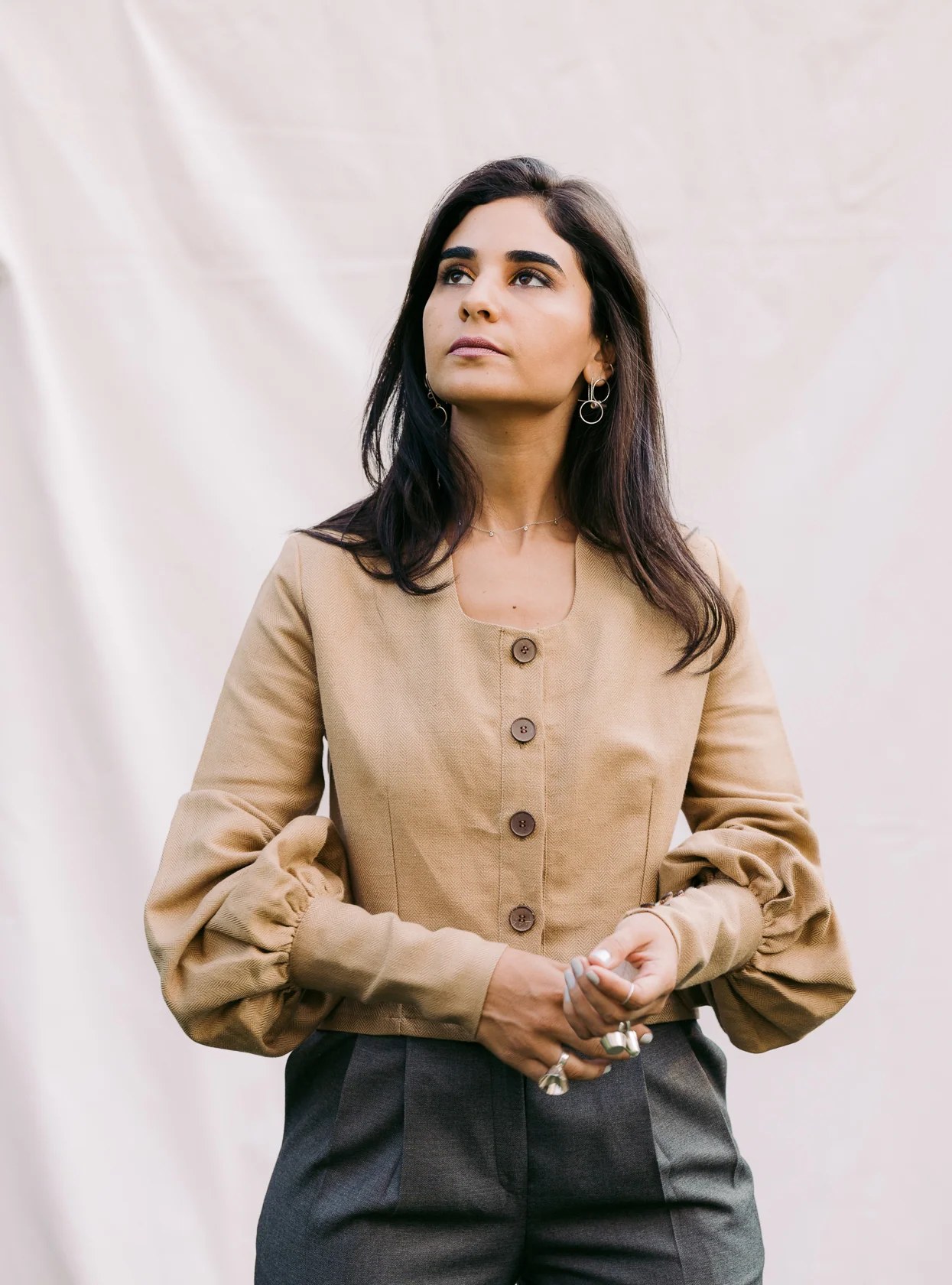 The Mona Crop Blouse