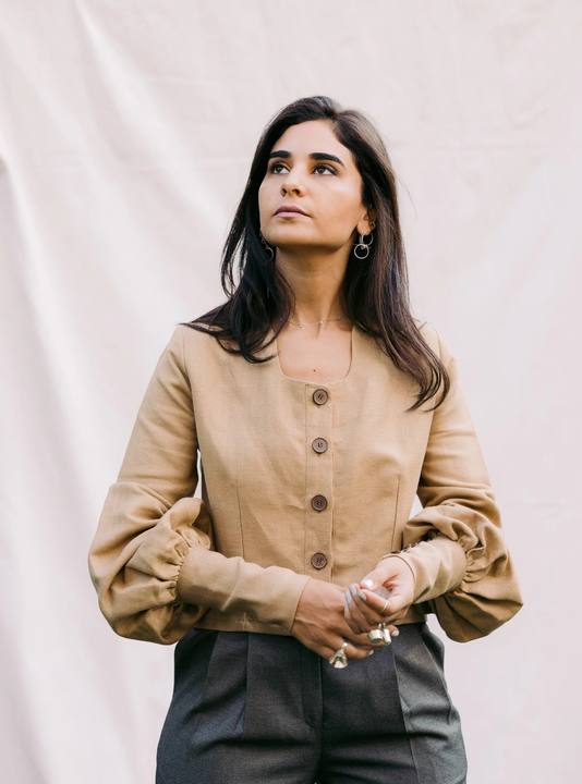 The Mona Crop Blouse
