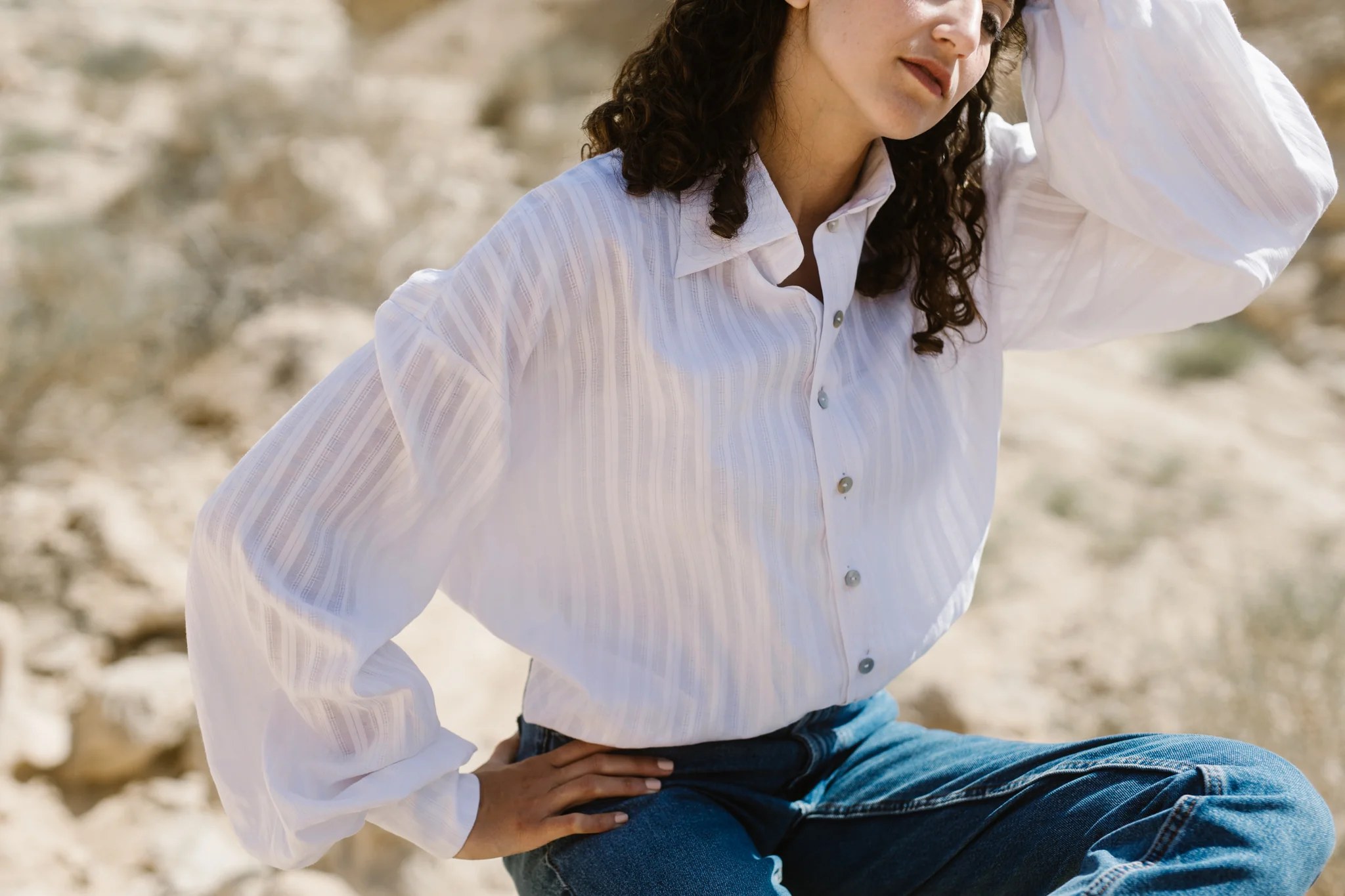 The Houreya Blouse