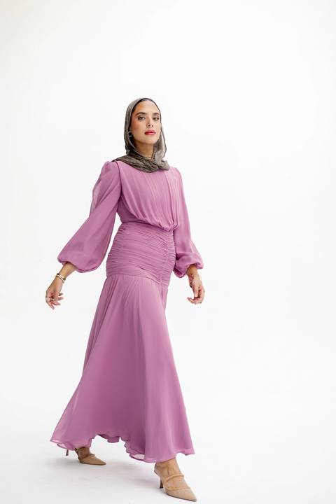 Ripple Dress in Cashmere
