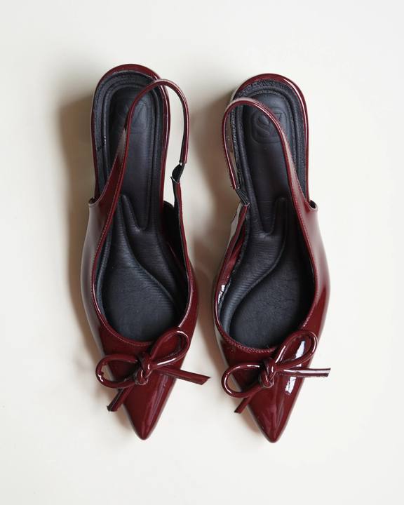 Cherry red heels