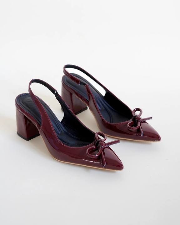 Cherry red heels