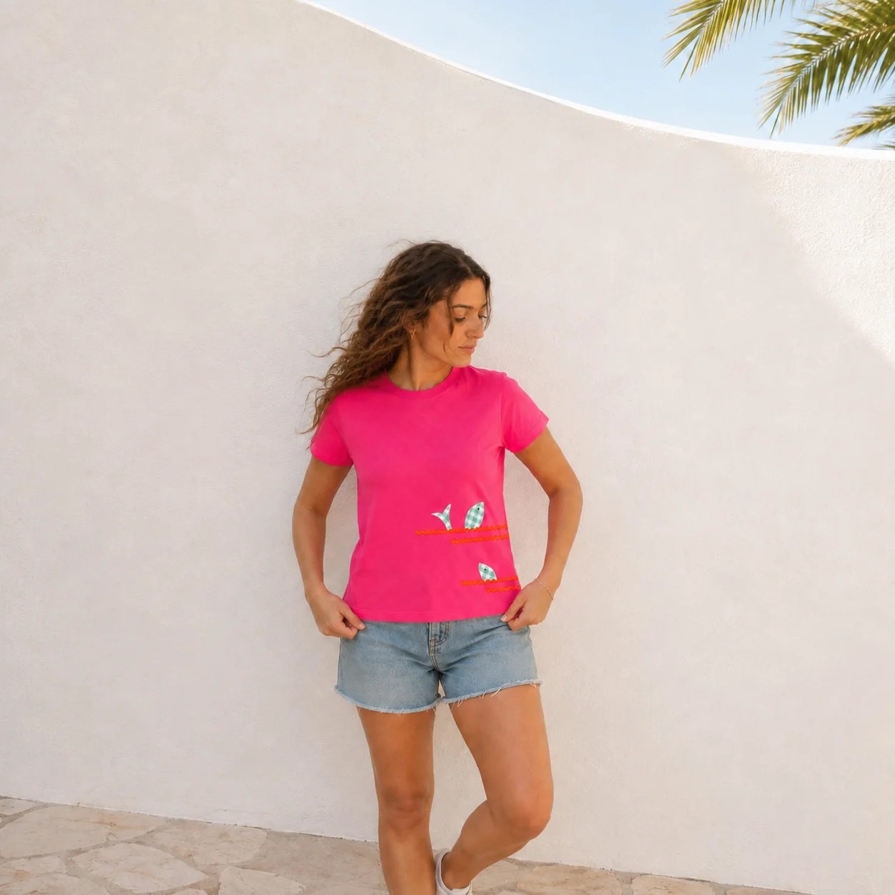 Samaka Fuschia Tee