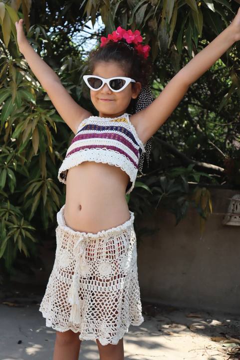 Little Coastal Cutie Skirt