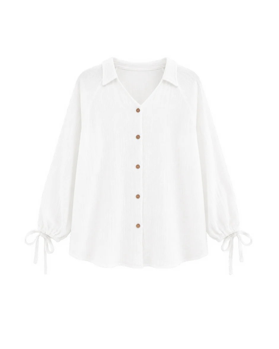 The Aziza Crinkle Shirt