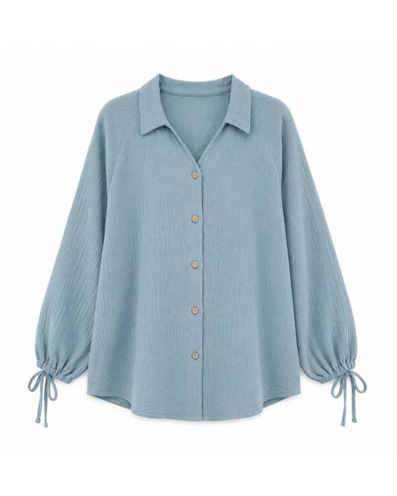 Aziza Shirt in Matisse Blue