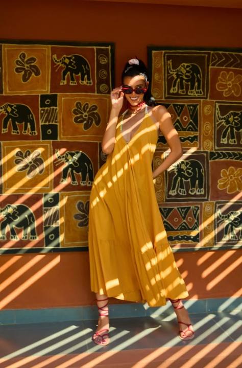 Samba Dress in Honey