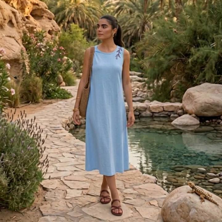 Cairo Dress in Zatuna