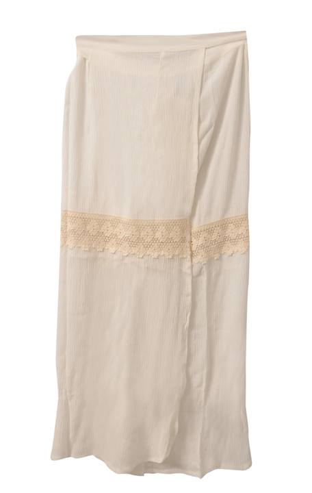 Luli Wrap Skirt White