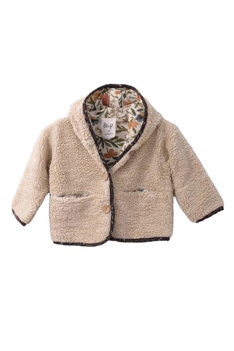 Little Borderline Cozy Jacket in Beige