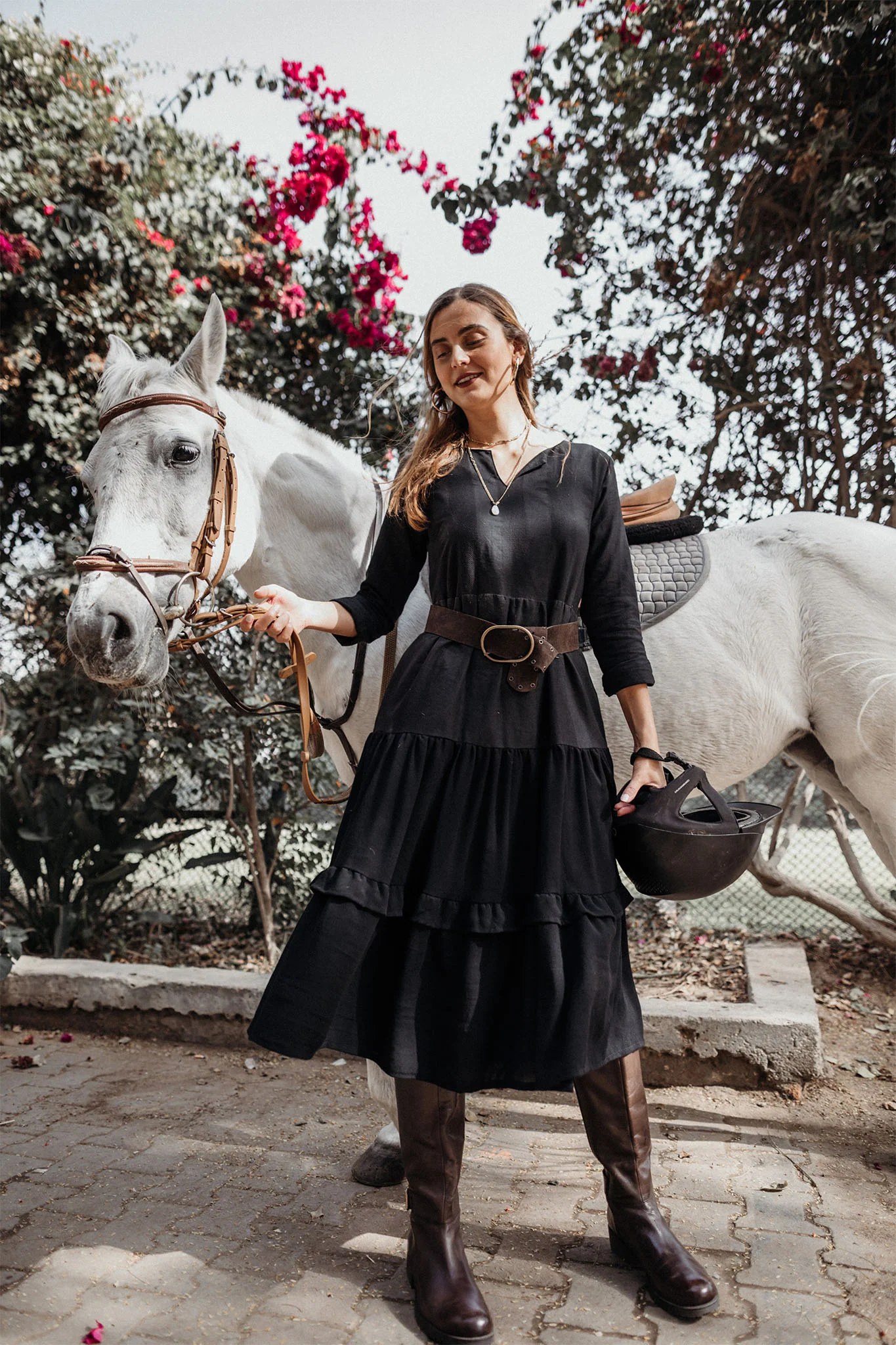 Folla Dress Black