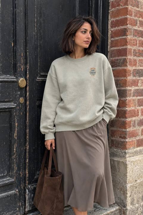 Dafaa Pullover in Olive