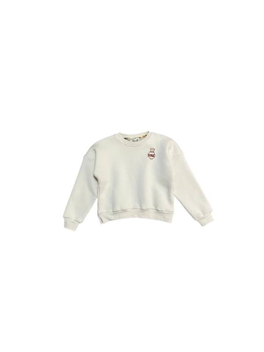 Little Dafaa Pullover in Beige