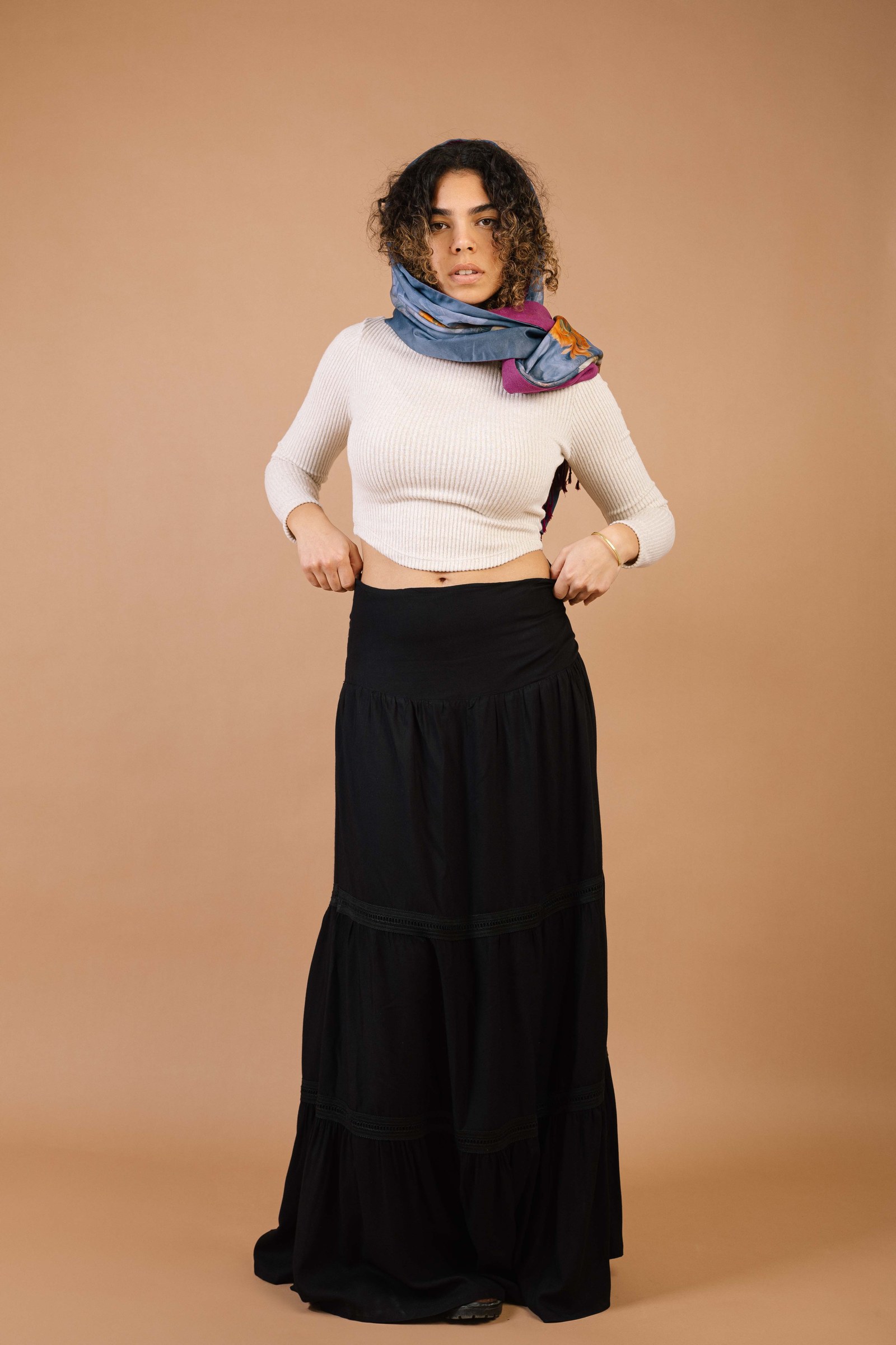 Shali Black Skirt