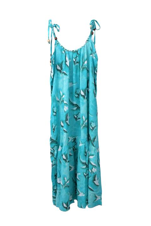 Strappy Dress in Tuyour Print