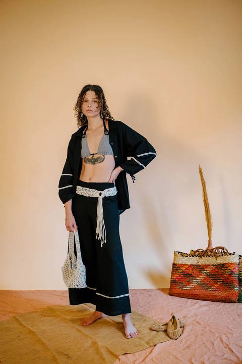 Beachtime Pants in Black