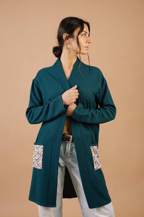 Forever Comfort Cardigan Teal
