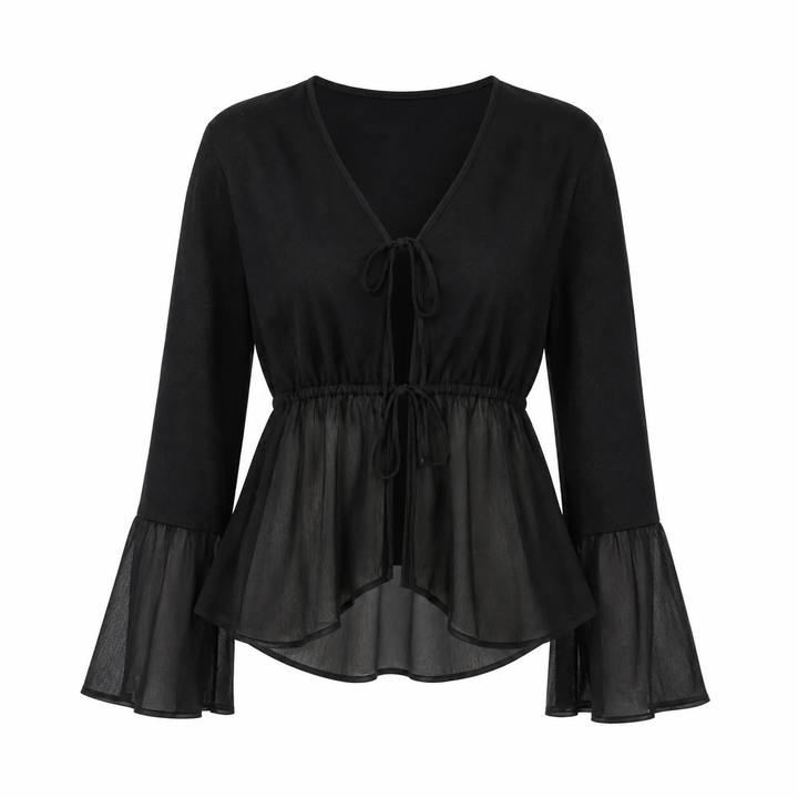 Lucky Lola Top in Black