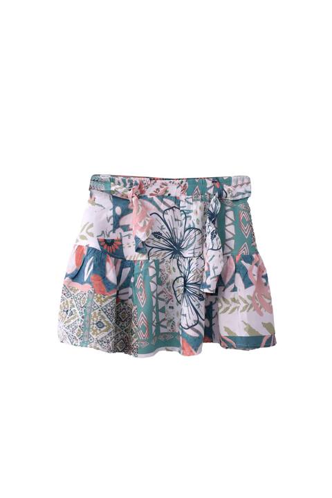 Little Swirlin Knot Skirt In Delicate Dreams