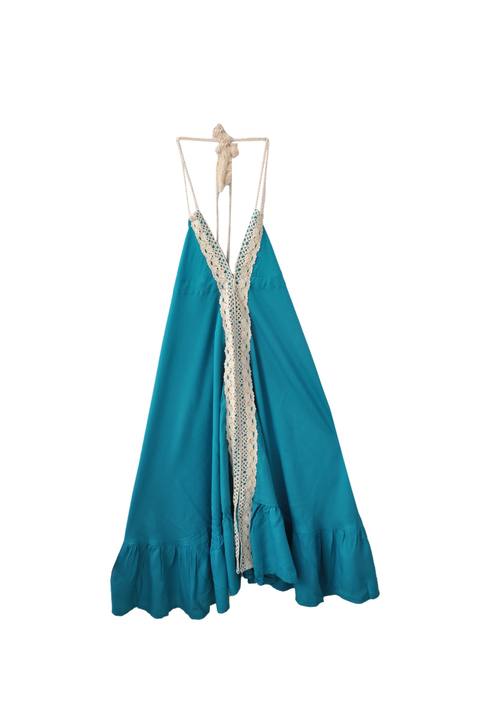 Little Essi Dress in Turquoise