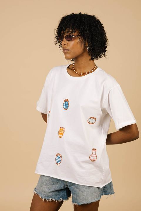 Olal White Tshirt