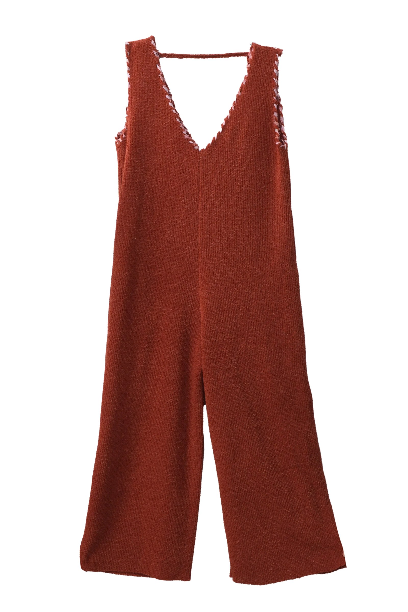 Just Let Her Wander Jumpsuit Brick