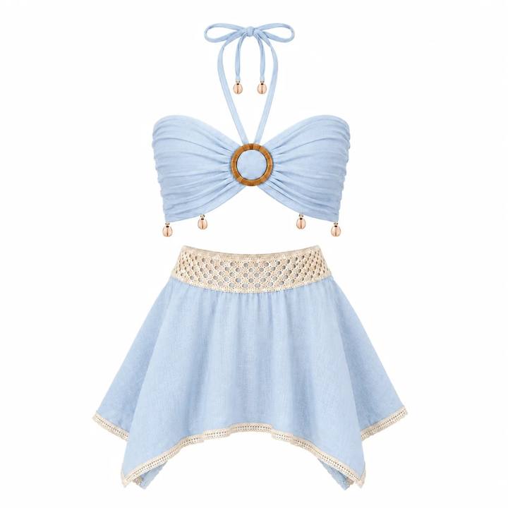 Little Isla Set in Blue