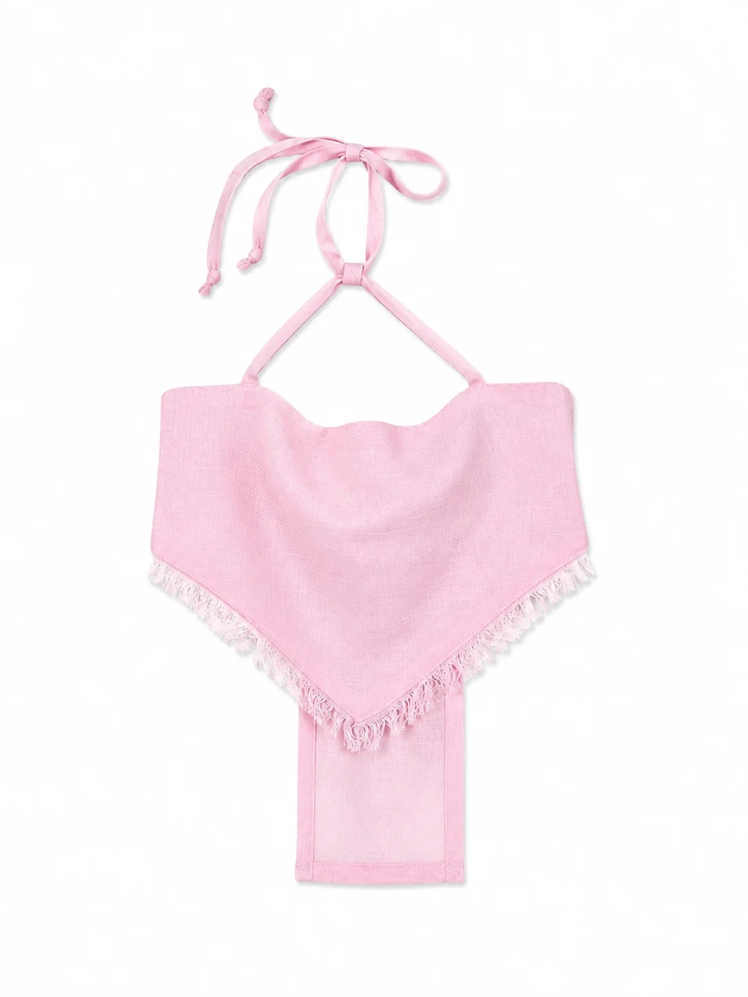 Little Sunset Rays Top in Linen Pink