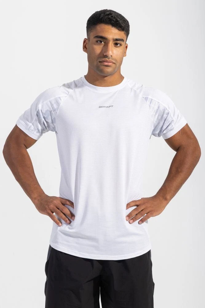 White Dynamic PRO-Dri Tee