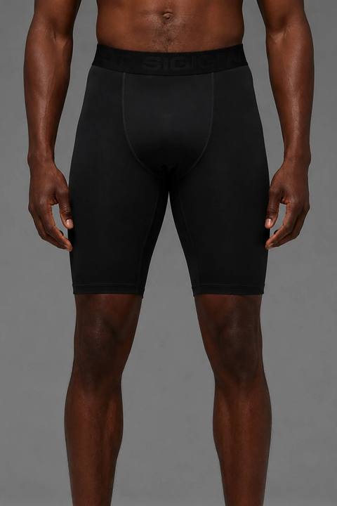 Black Compression Shorts