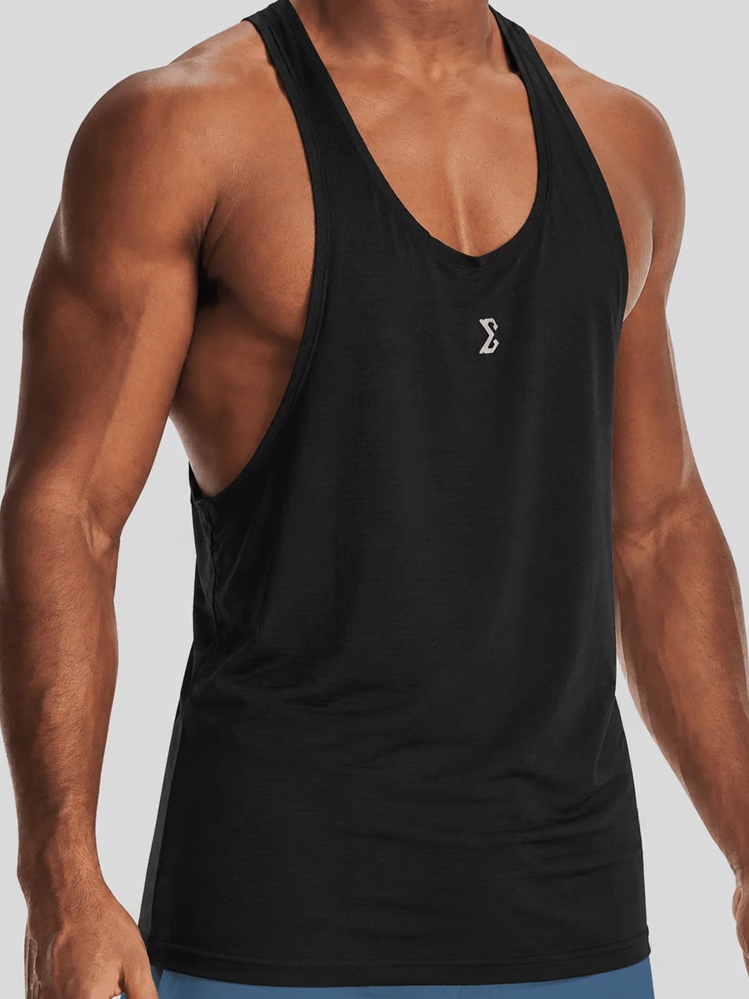 Black Form Tank Top