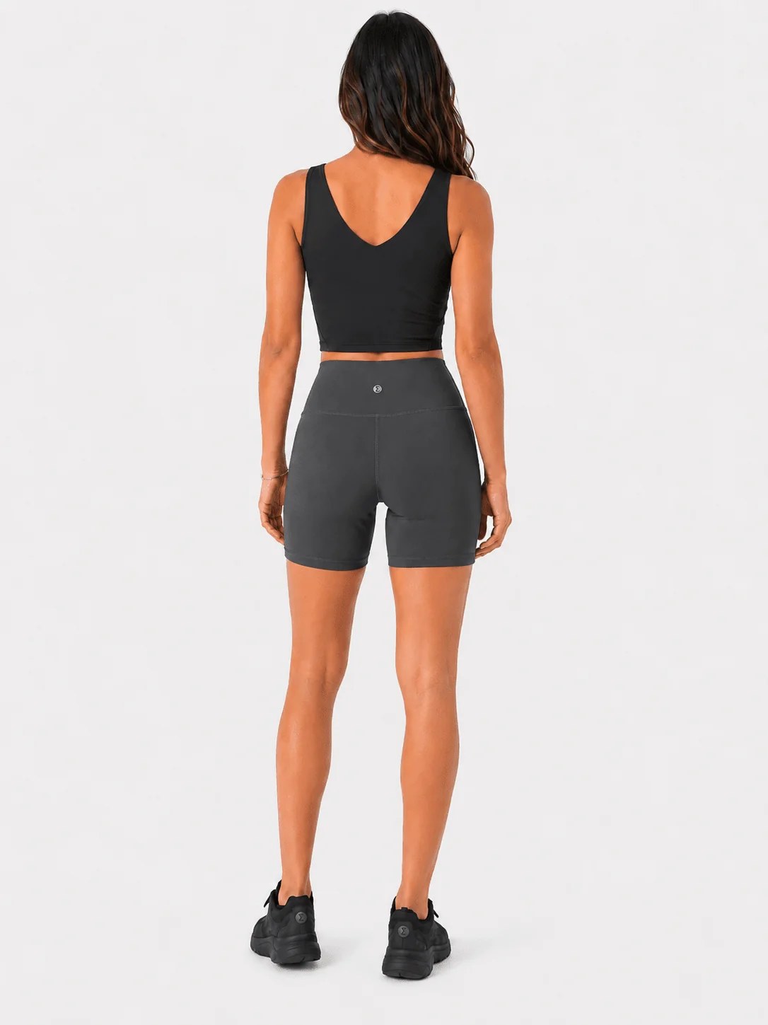 Gray Neoflex Biker Short