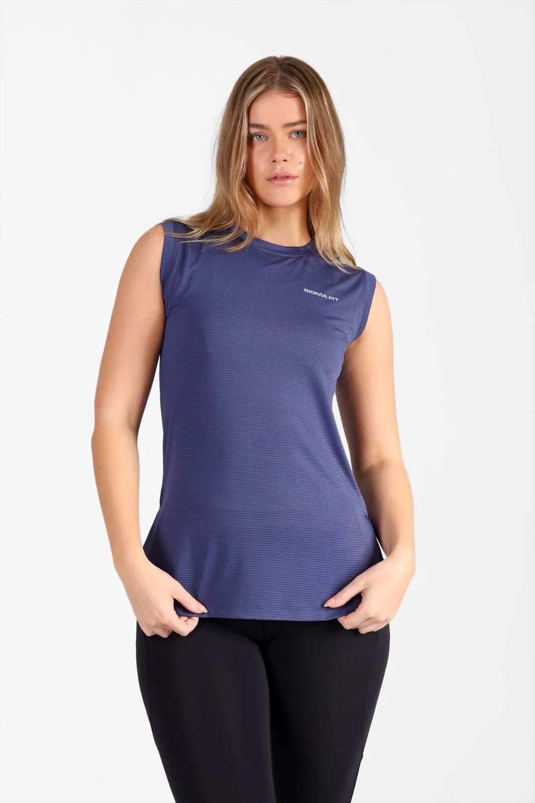 LiteRun Sleeveless Tee Cobalt