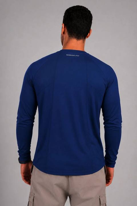 Crosswind Quarter Zipper Bellwether Blue