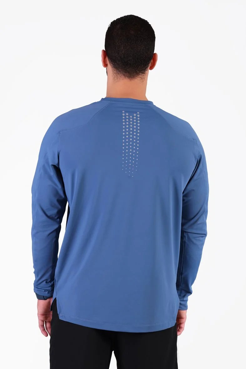 Warm Lock Tee Petrol Blue