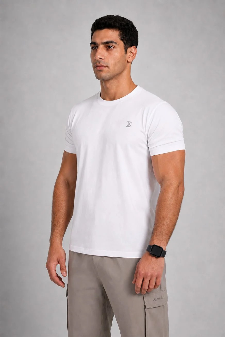 Motion Tee White