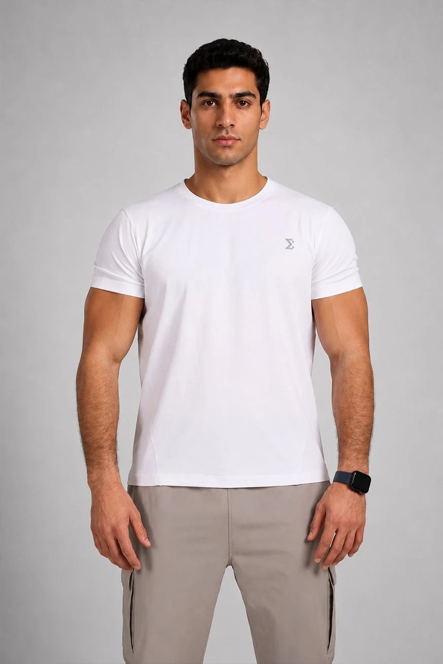 Motion Tee White