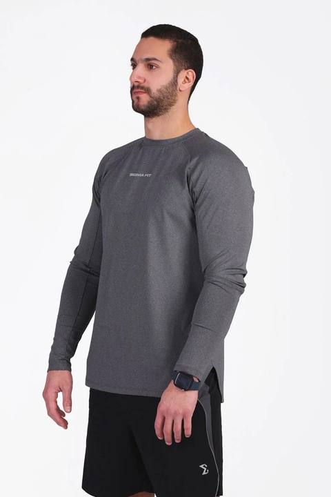Warm Lock Tee Light Heather Gray