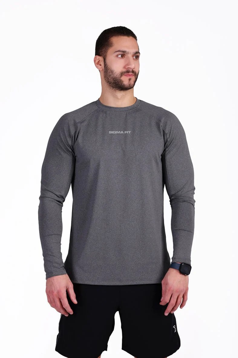 Warm Lock Tee Light Heather Gray