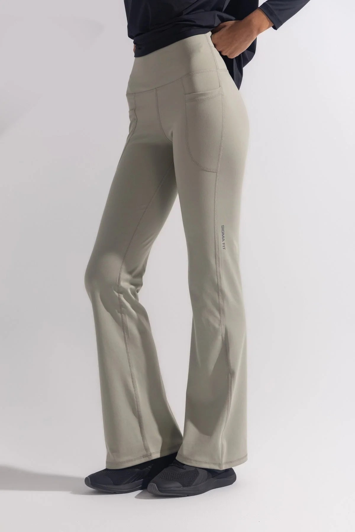Mint Yoga Flare Pants
