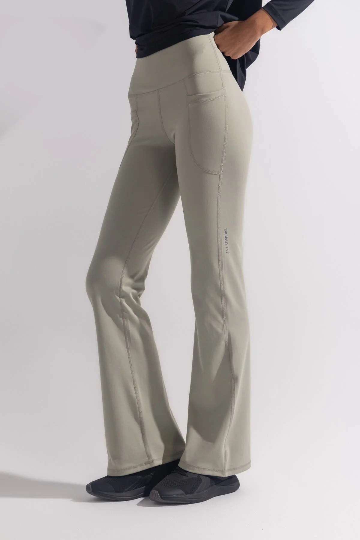 Mint Yoga Flare Pants