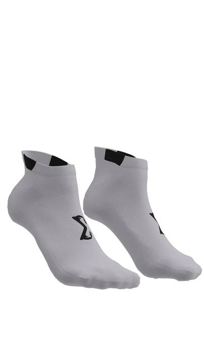 Gray Sigma Ankle Socks