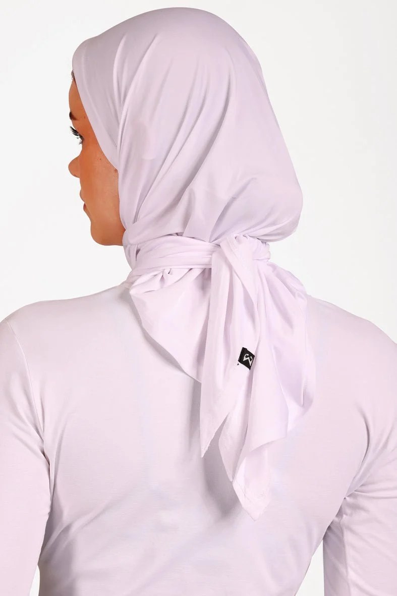 White Easy Wrap Hijab