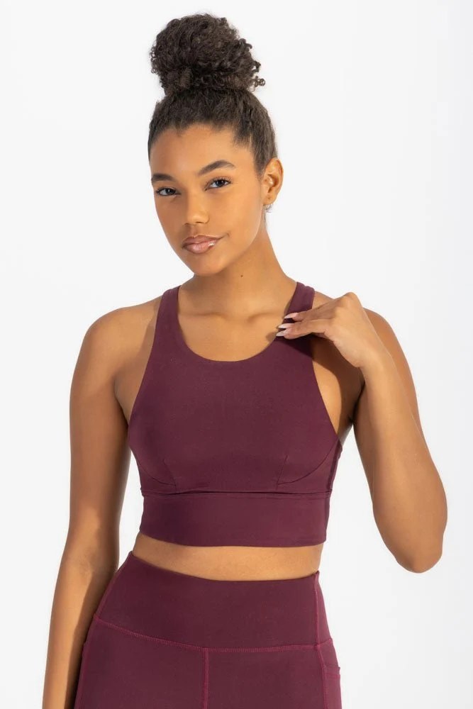 All day Fit Sports Bra Fig