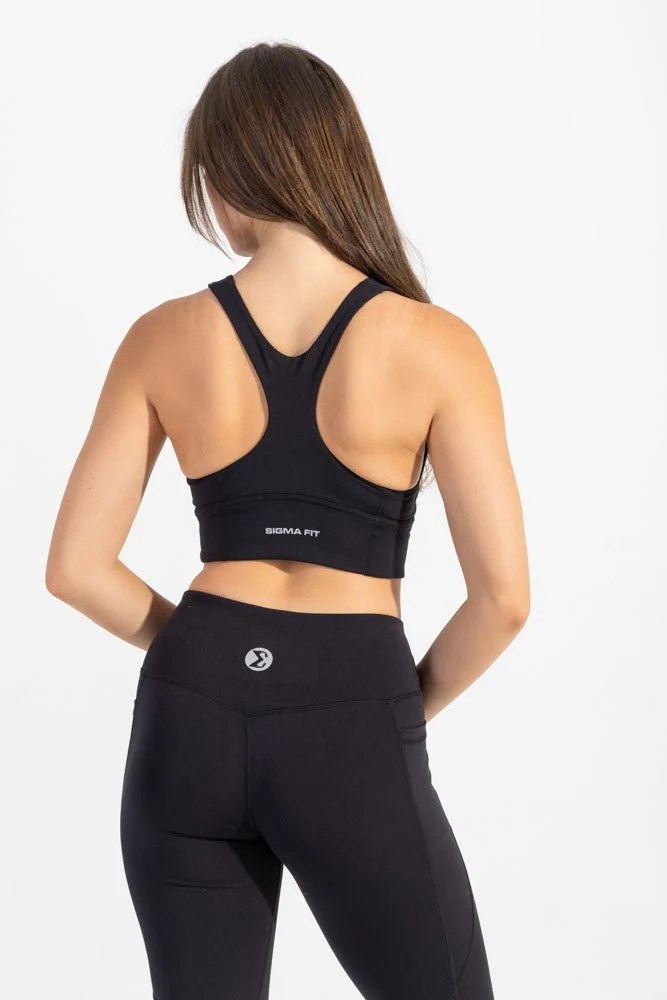 All day Fit Sports Bra Black