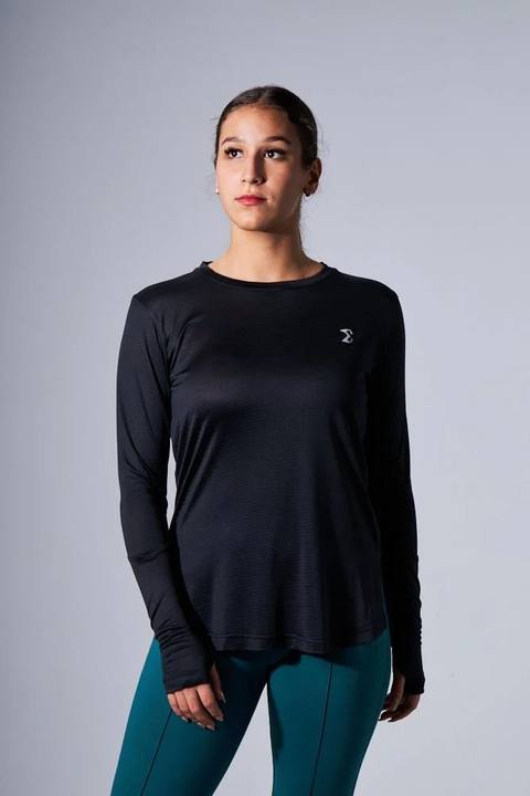 Artist Thumb Long Sleeve Tee Black