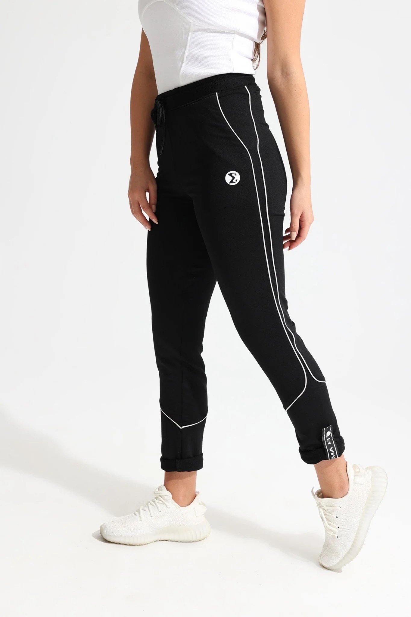 Straight Pants Black